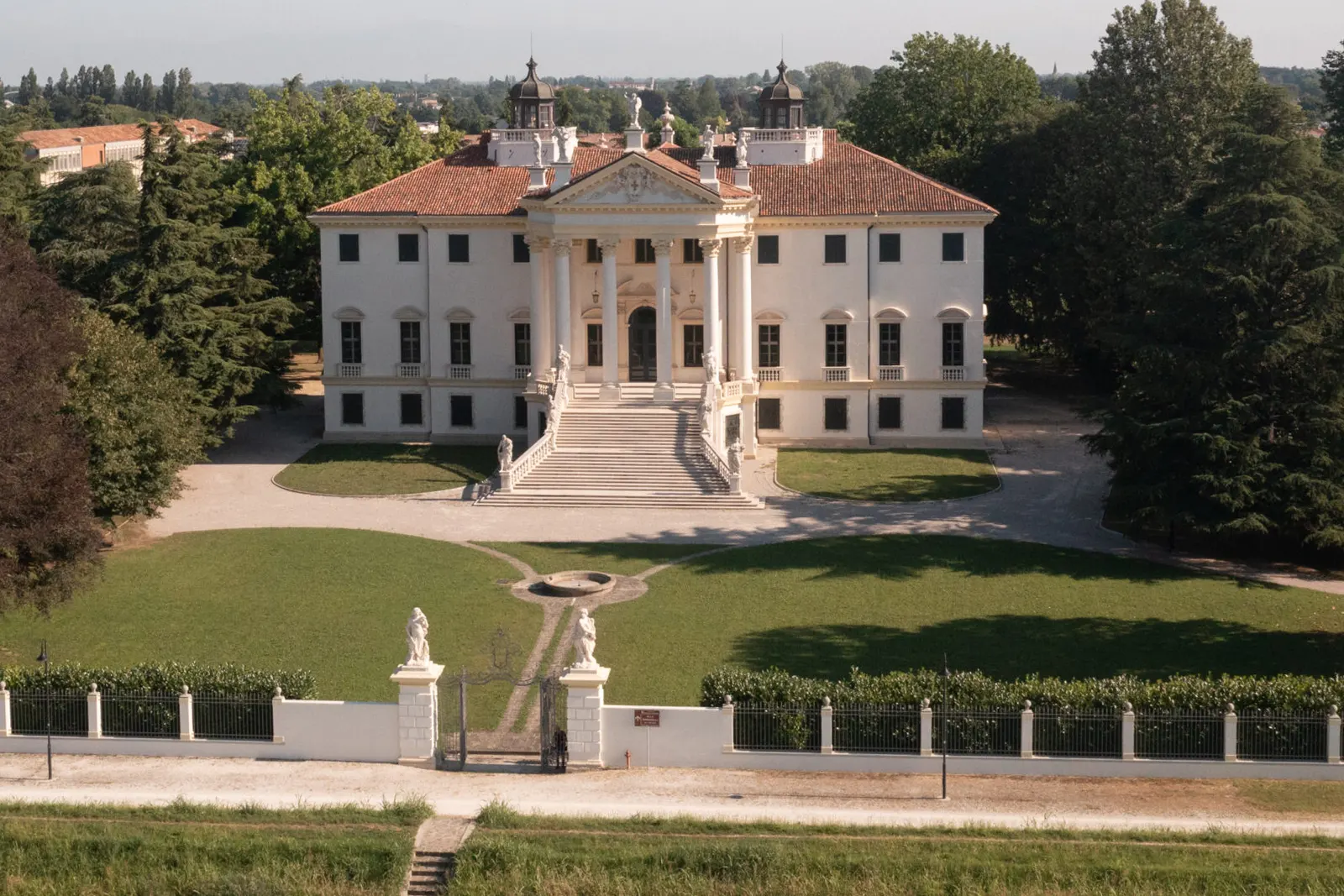 Villa Giovannelli vista aerea