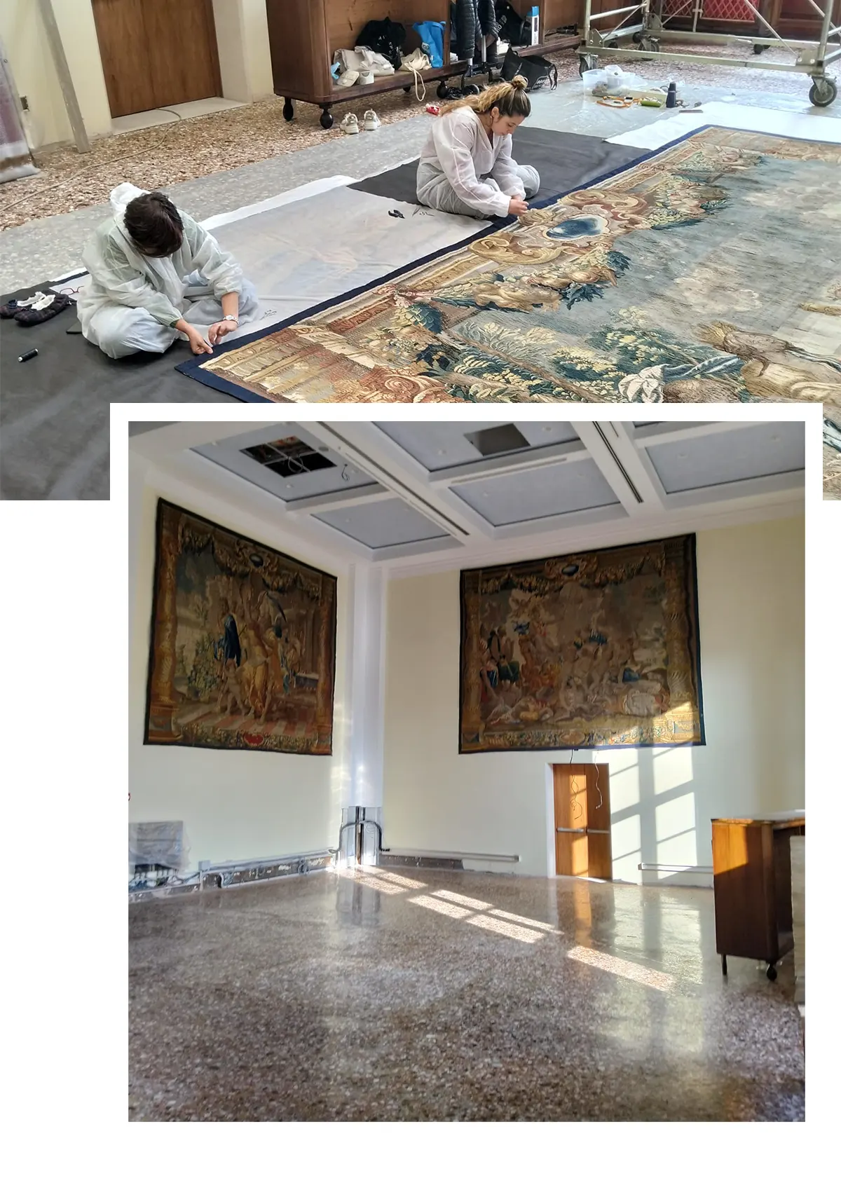 Restauro arazzi